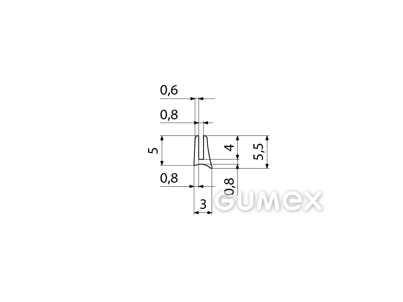 SILIKONPROFILE U-FORM